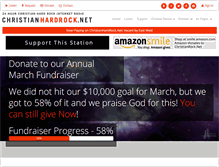 Tablet Screenshot of christianhardrock.net